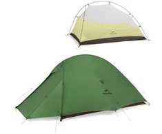 Naturehike palapinė Cloud up 2 pro, miško žalia spalva