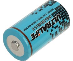 Palydovinė ličio jonų-tionilo baterija BAT-ER34615 3,6 V UHR-ER34615-H (D) SATEL