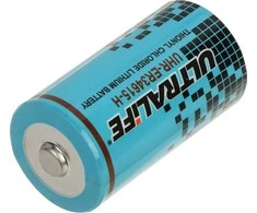 Palydovinė ličio jonų-tionilo baterija BAT-ER34615 3,6 V UHR-ER34615-H (D) SATEL