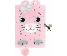Pliušinis dienoraštis su spynele Kitty DERFORM