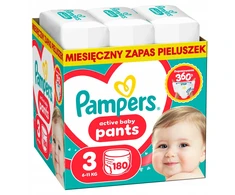 Pampers sauskelnės Active Baby 3 6-11 kg, 180 vnt.
