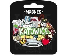 Pan Dragon Magnetukas „Aš myliu Lenkiją Katovicuose“ ILP-MAG-C-KAT-67