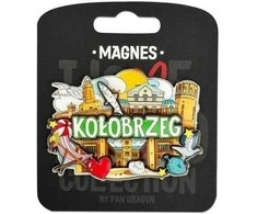 Pan Dragon Magnes I love Poland Kolobrzeg ILP-MAG-C-KOL-33 EDUKAMP