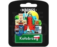 Pan Dragon Magnetas Aš myliu Lenkiją Kołobrzeg ILP-MAG-C-KOL-20
