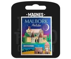 Pan Dragon Magnes Aš myliu Lenkiją Malbork ILP-MAG-C-MAL-18