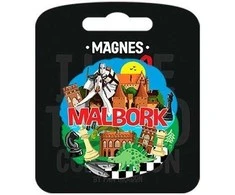 Pan Dragon Magnes Aš myliu Lenkiją Malbork ILP-MAG-C-MAL-01