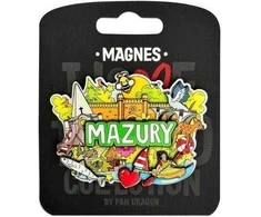 Pan Dragon Man patinka Lenkijos Mozūrinis magnetas ILP-MAG-C-MAZ-48