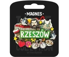 Pan Dragon Man patinka Lenkijos Žešuvo magnetas ILP-MAG-C-RZE-17