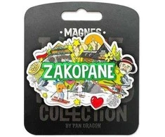Pan Dragon Magnetukas „Aš myliu Lenkiją Zakopanėje“ ILP-MAG-C-ZAK-44