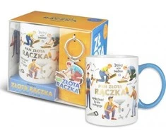 Pan Dragon Mr. Dragon Set puodelis + raktų pakabukas Rankdarbis