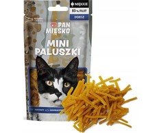 Kačių Priedas - PAN MIĘSKO Mini Menkės Pirštai Hipoalerginė Žuvis 50g