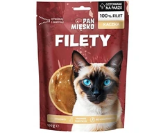Kačių Priedas - PAN MIĘSKO Anties Filė 100g Hipoalerginė Be Glitimo