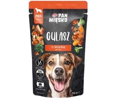 Pan Mięsko šlapias šunų ėdalas guliašui su kalakutiena ir veršiena (suaugusiems) 150 g