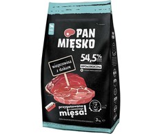 Pan Mięsko Maistas sausas šuniui Wieprzowina su dzikiem (dorosły) chrupki XL 3kg