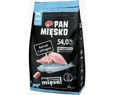 Pan Mięsko Maistas Sucha dla Kota PAN MIĘSKO Vištiena i Pstrąg 10kg
