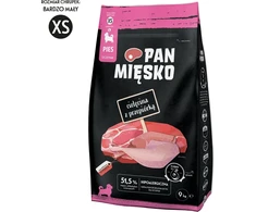 Sausas Šunų Maistas - PAN MIĘSKO Veršiena su Putpele, 9kg