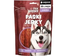 Šunų Priedas - PAN MIĘSKO Jerky Antiena 100g Be Glitimo Hipoalerginis