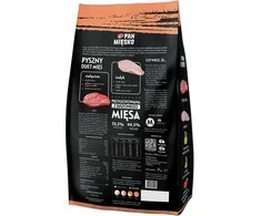 PAN MIĘSKO Veršiena su kalakutiene M - sausas šunų maistas - 9kg