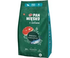 Pan Mięsko su jautienos žolelėmis su tunų (suaugusiųjų) traškučiais S 20kg