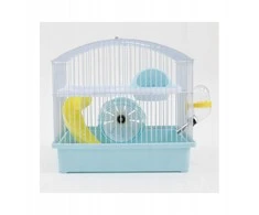Panama Pet Graužikų narvas 27x20,5x25,5 cm baltas/mėlynas