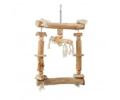 Panama Pet Panama augintiniui Sūpynės, paukščiams, medinės, 42 x 27 cm