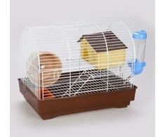 Panama Pet graužikų narvas 33x23x26 ​​cm baltas/rudas