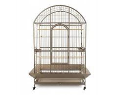 Panama Pet Panamos paukščių voljeras, smėlio spalvos, ant ratukų, matmenys: 121,2 x 88,2 x 168,5 cm