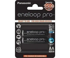 Panasonic Baterija Enloop Pro AA / R6 2500mAh 2 vnt.