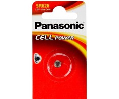 Elementai PANASONIC Sidabrinis OXIDE, SR626SW/1B, 1 vnt