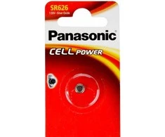 Elementai PANASONIC Sidabrinis OXIDE, SR626SW/1B, 1 vnt