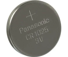 Vienkartinės „Panasonic“ ličio baterijos CR1025, 1 vnt. pakuotė