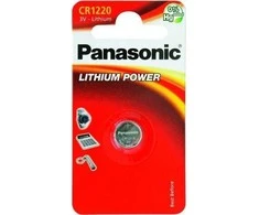 Panasonic CR1220 3V ličio baterija - ECR1220, DL1220