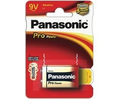 „Panasonic“ 6LR61PPG šarminės baterijos, 1 vnt., 9 V