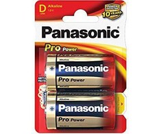 Panasonic Baterija Pro Power D / R20 2 vnt.