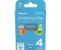 Panasonic Baterija AAA / R03 550mAh 4 vnt.