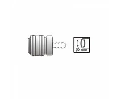 Szybkozłączka Pneumatinė greito jungimo mova Dedra A535308 10 mm