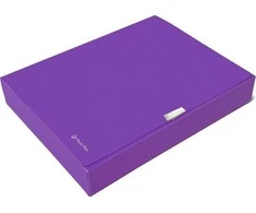 Panta Plast Aplankas A4 formato dėžutė 55mm neoninė violetinė