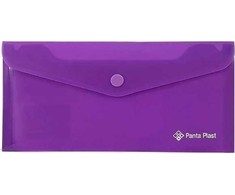 Panta Plast Aplankas-vokelis DL neon violetinis