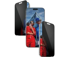 „Panzer Glass PanzerGlass“ itin plataus pritaikymo „EasyAligner“ privatumo stiklas, skirtas „iPhone 17 Pro Max“
