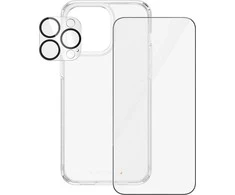 Panzer Glass PanzerGlass Bundle 3in1 set dėklas telefonui skaidrus + plėvelė + kameros apsauga Apple iPhone 15 Pro Max