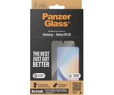 „Panzer Glass Apsauginis stiklas“ telefonas „Samsung Galaxy A25 5G PanzerGlass Ultra-Wide Fit“ ekrano apsauga, „Easy Aligner“ (P7335)