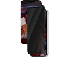 „Panzer Glass SAFE.“ – ekrano apsauga nuo privatumo – „iPhone 16e“, 14, 13, 13 Pro – itin platus pritaikymas