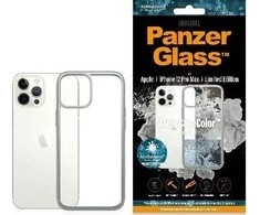Panzer Glass PANZERGLASS CLEAR CASE IPHONE 12 PRO MAX ANTIBACTERIAL Sidabrinis