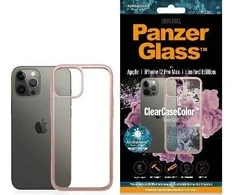 Panzer Glass PanzerGlass Clear Apple iPhone 12 Pro Max - dėklas telefonui skaidrus ir rožinės spalvos
