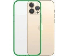 Panzer Glass PanzerGlass ClearAntibacterial Military Grade Certified Apple iPhone 13 Pro Max - dėklas telefonui skaidrus ir žalios spalvos