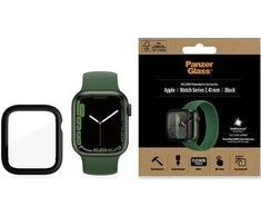 Panzer Glass PanzerGlass Viso korpuso Apple Watch 7 41mm ekrano apsauga, Juoda