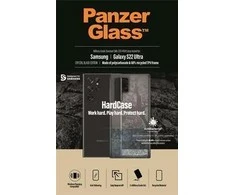 Panzer Glass PanzerGlass HardCase antibakterinis Military Grade sertifikuotas dėklas Samsung Galaxy S22 Ultra - dėka telefonui skaidrus