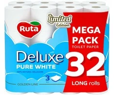POPIERIUS WC RUTA PUREWHITEDEL 32RUL 3SL