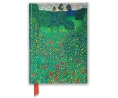 Paperblanks Užrašų knygelė A5 eilutė TW Aguonų laukas Gustav Klim
