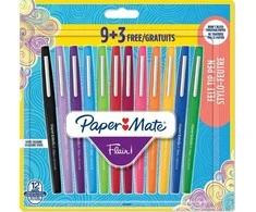 Papermate Paper Mate - Flair felt tip pen 9+3-Blister (2048987)